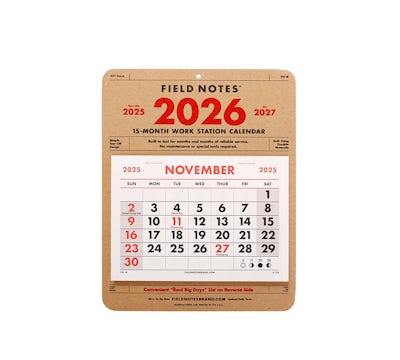 FN 18 Calendar 2026 A