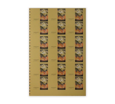 FNP 43j National Parks Press Sheet Grand Teton