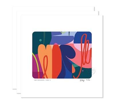 FNP 62 Flora Art Print A2