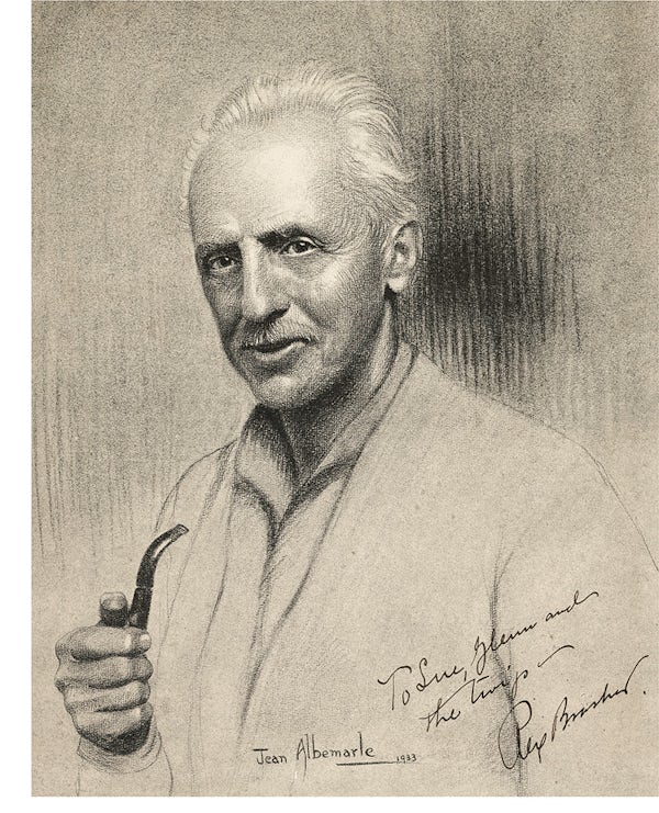 Rex Brasher Drawing by Jean Albemarle 1933